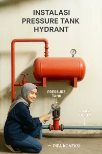 Instalasi Pressure Tank Hydrant